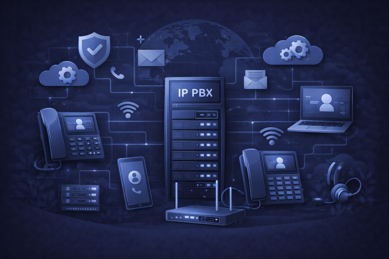 IP PBX rendszer